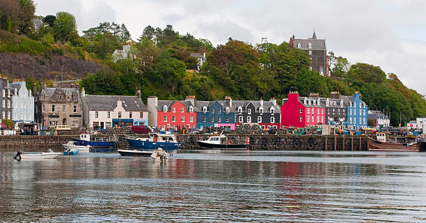 istock The painted houses at Tobermory harbour 157600767