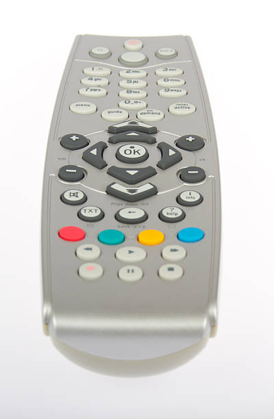 Remore control from TV, VCR, DVD stock photo
