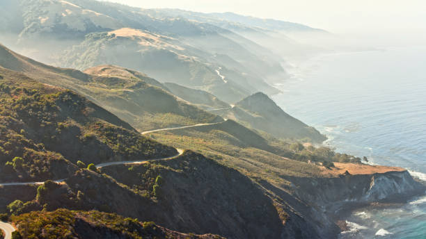 view of soda spring creek - kustlinje bildbanksfoton och bilder