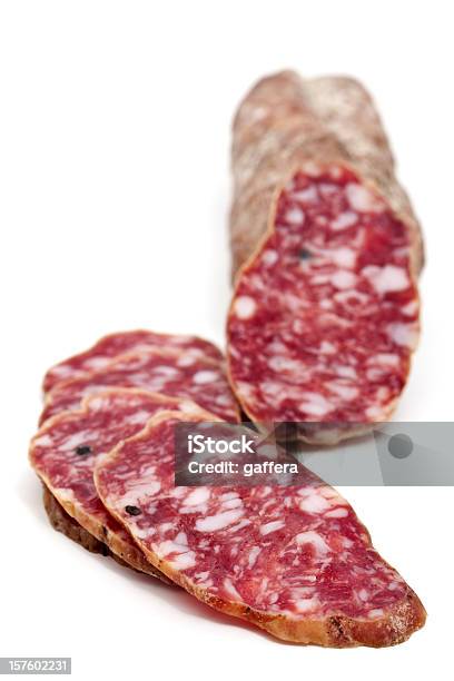 Italienische Salami Stockfoto und mehr Bilder von Salami - Salami, Farbbild, Fleisch