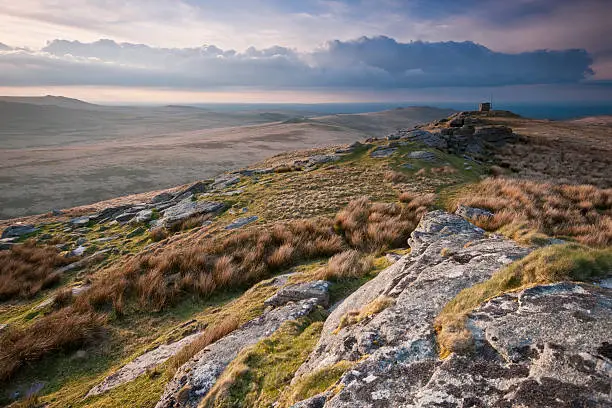 Taken near sunset at this remote spot on Dartmoor.