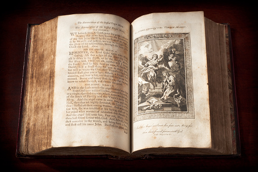 Libro viejo común de oración (1792 photo