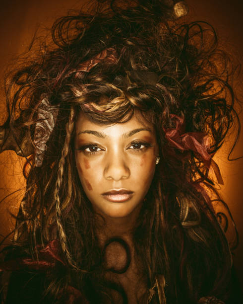 Crazy Hairstyle Voodoo Queen Stock Photo - Download Image Now - Voodoo, African Ethnicity, One Woman Only - iStock Crazy Hairstyle Voodoo Queen Stock Photo - Download Image Now - Voodoo, African Ethnicity, One Woman Only - iStock
