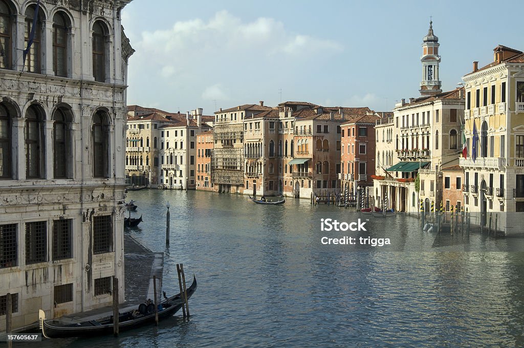 canal Grande scena, Venezia, Italia - Foto stock royalty-free di Acqua