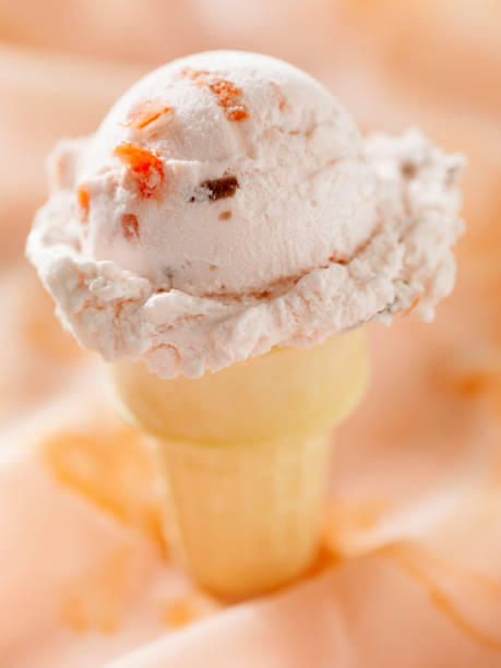 istock Cherries Jubilee Ice Cream Cone 157605690