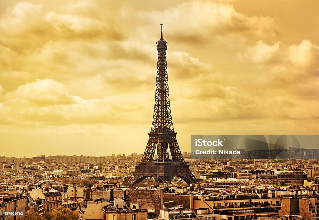 Paris, France Eiffel tower  Paris - France Stock Photo