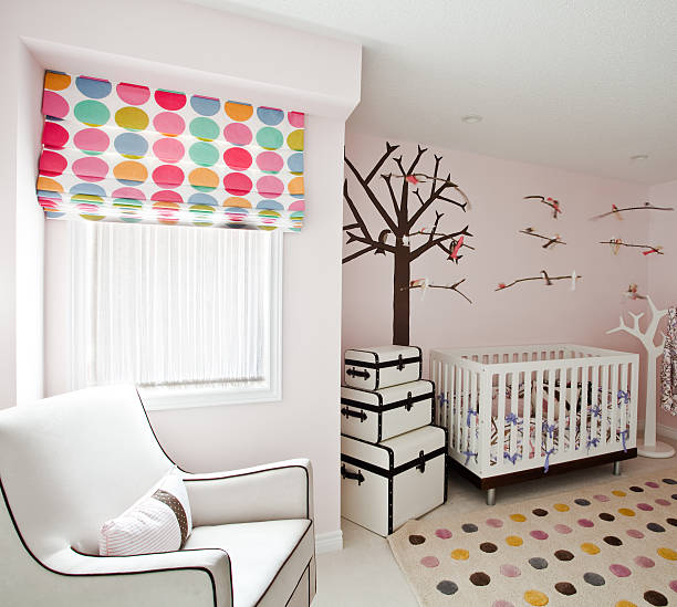 Baby's room of a showcase home interior