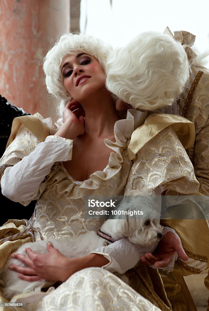 Realeza francesa - Foto de stock de Estilo do século XVIII royalty-free