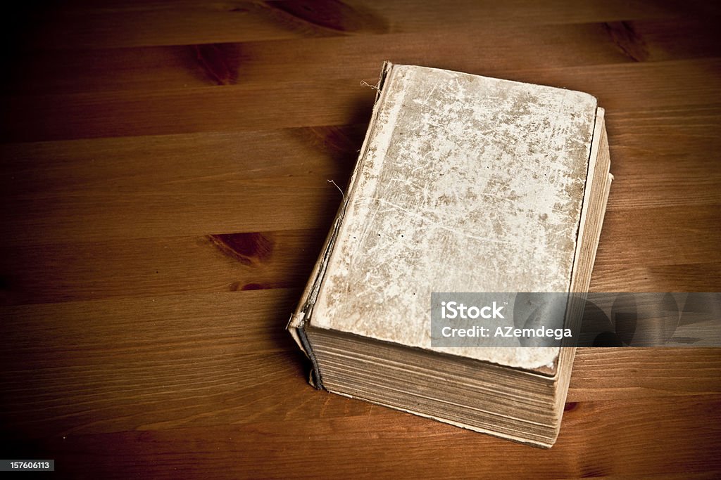 Libro vecchio vuoto - Foto stock royalty-free di Fiaba