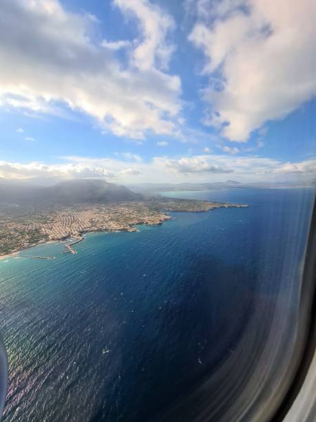 istock sea coast in Sicily seen from an airplane 1576061562