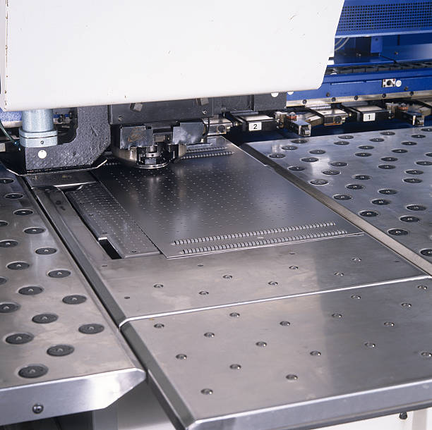istock Close up of a punching machine 157606159