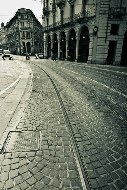 istock urban scene in Turin, Italy 157606252