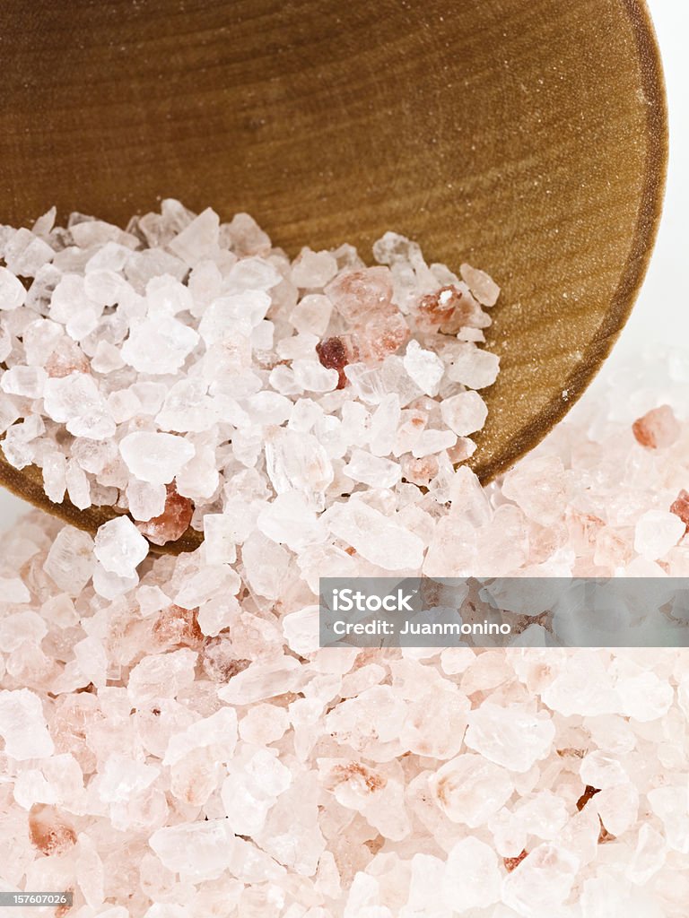 Pink Salz aus dem Himalaya - Lizenzfrei Kristalle Stock-Foto