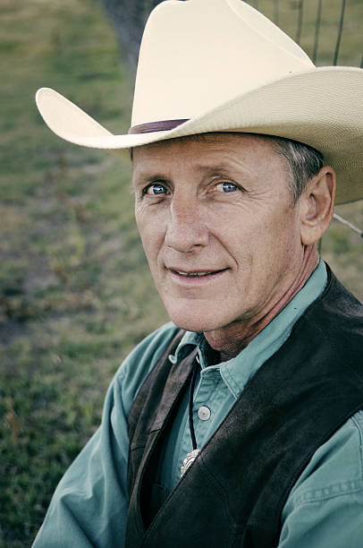 istock Portrait of a Senior Cowboy 157607042