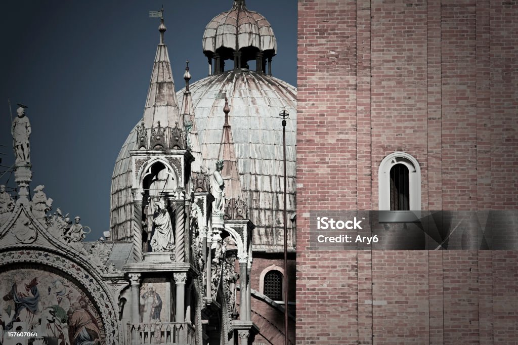 Architettura di Venezia, dettagli architettonici (Venezia, Italia - Foto stock royalty-free di Ambientazione esterna