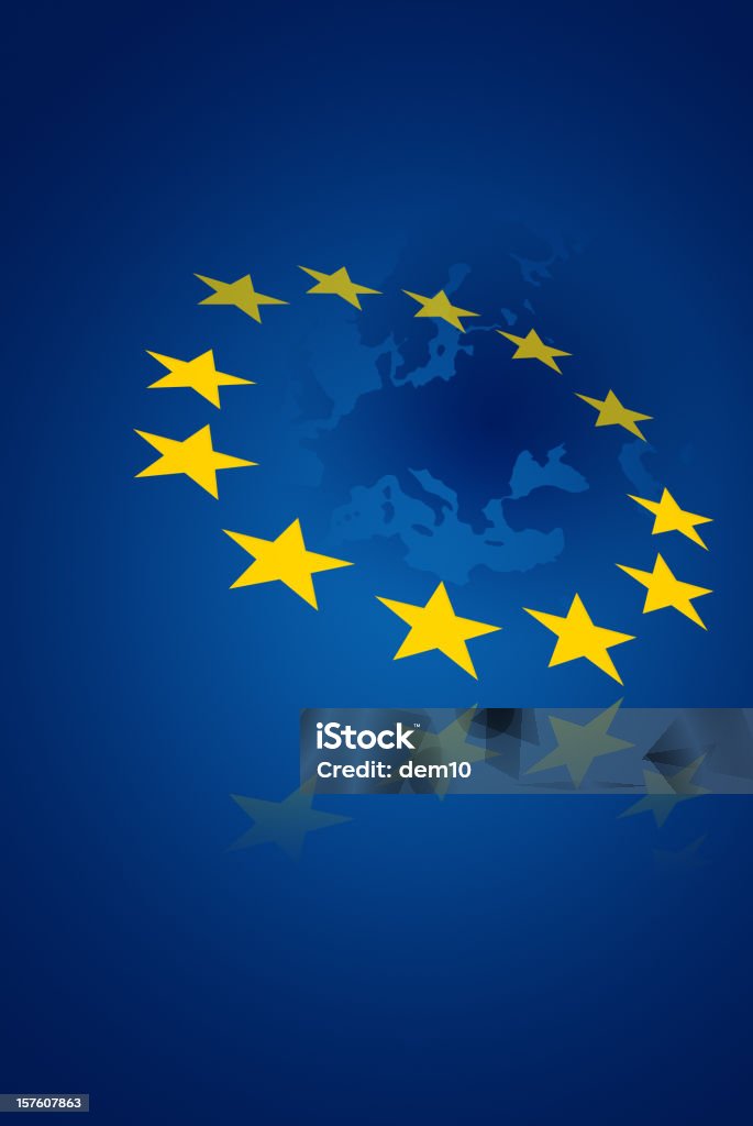 Conceito de União Europeia - Foto de stock de Comunidade Europeia royalty-free