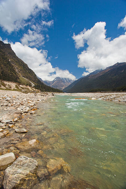 Glacial River From Northern Sikkim