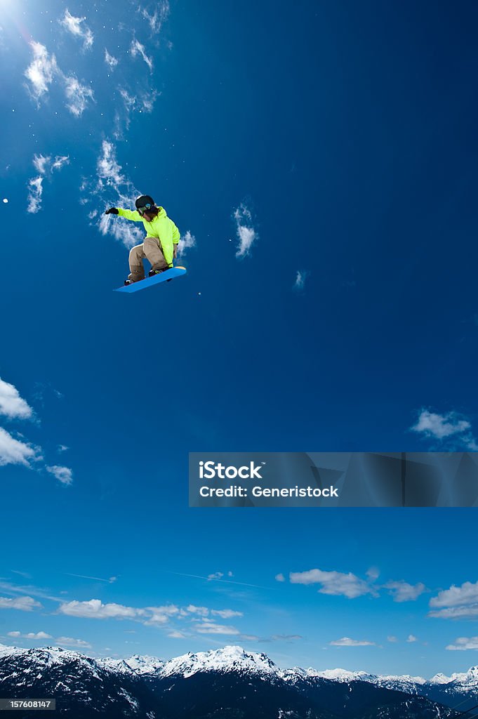 Da Snowboard Salto - Foto stock royalty-free di Acrobazia