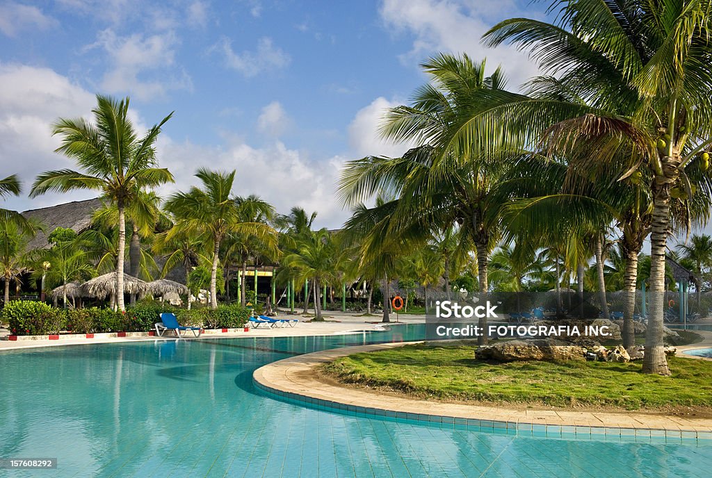 Resort ai Caraibi - Foto stock royalty-free di Colonia estiva