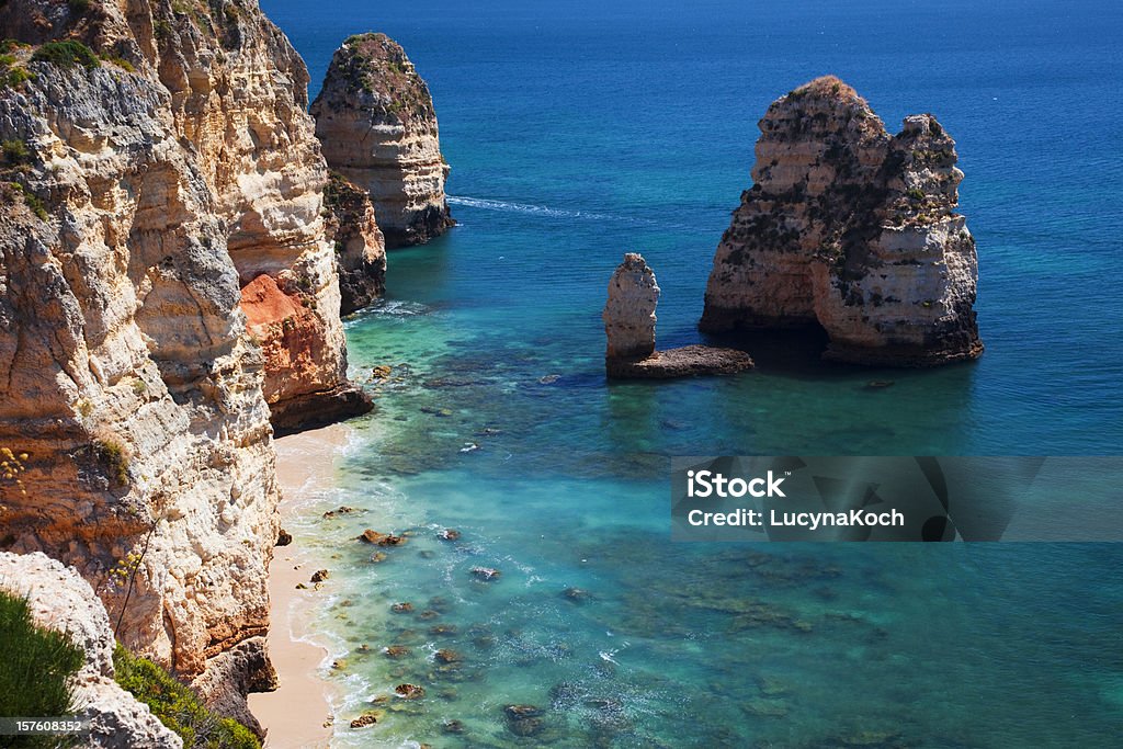 Ponta da Piedade - Lizenzfrei Algarve Stock-Foto