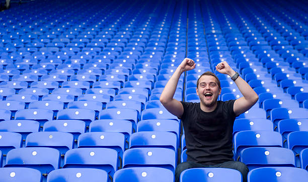 3,699 Single Fan At The Stadium Stock Photos, Pictures ...