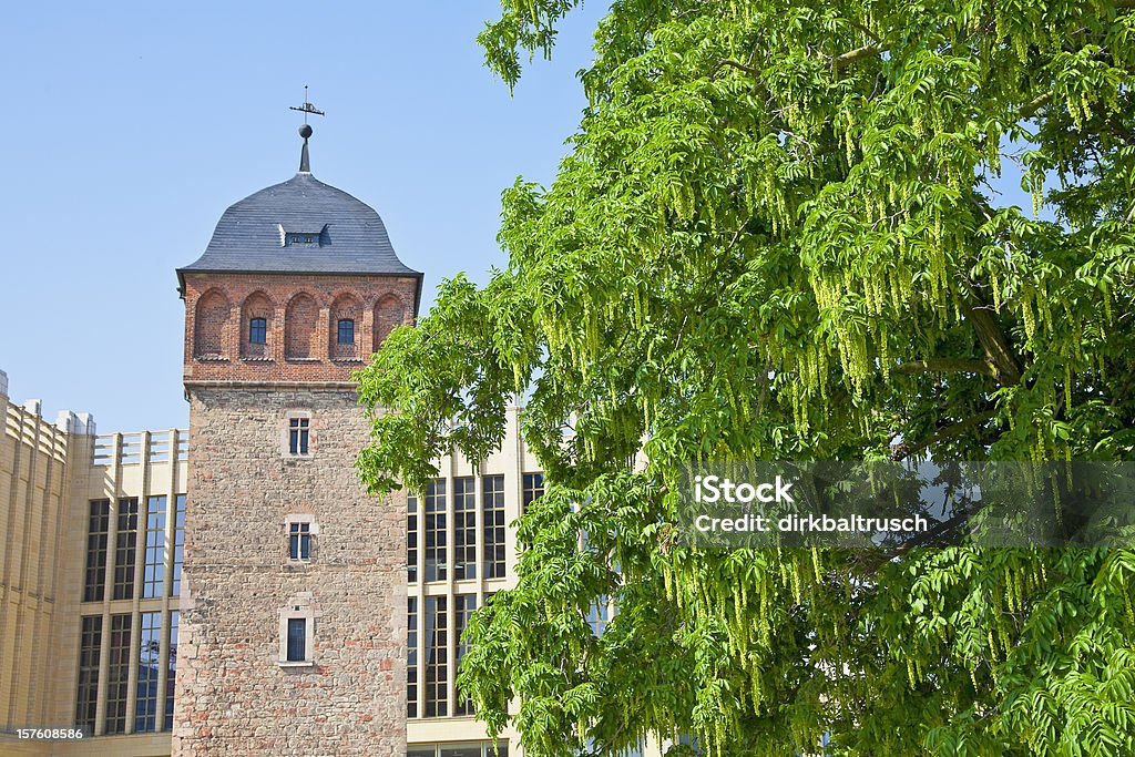 Historic Red Tower of city Chemnitz/Germany German City of Modernity Chemnitz: Historic "Red Tower" as a former part of the city wall Erzgebirge Stock Photo