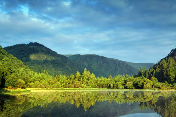 istock morning at the mountain lake 157608654
