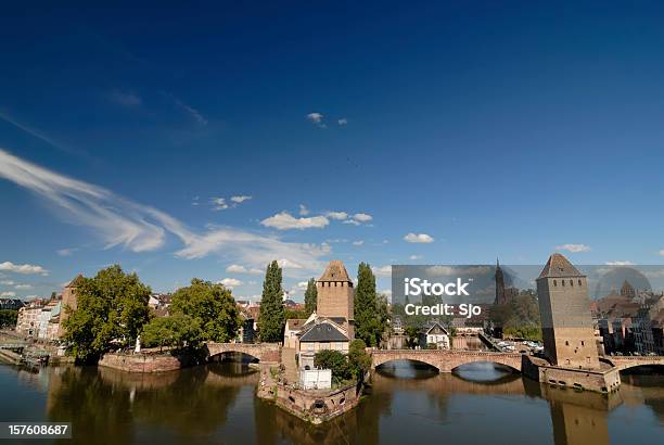 View On Strasbourg Stock Photo - Download Image Now - Alsace, Ancient, Blue