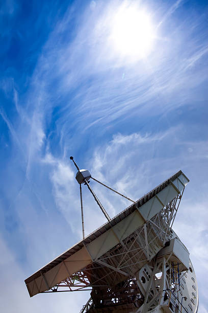 istock Radio telescope looking at the sun 157608799