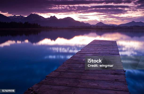 Lago Hopfensee - Fotografie stock e altre immagini di Acqua - Acqua, Allgäu, Ambientazione esterna
