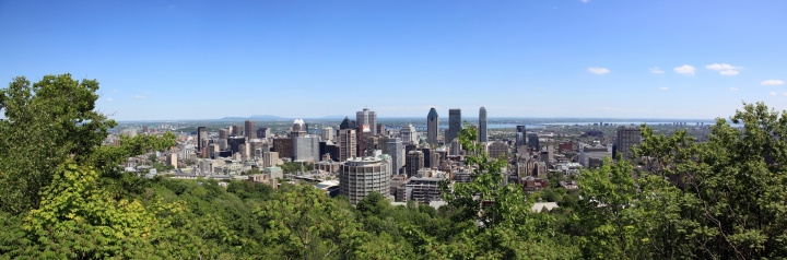 Montreal Cityscape in summer