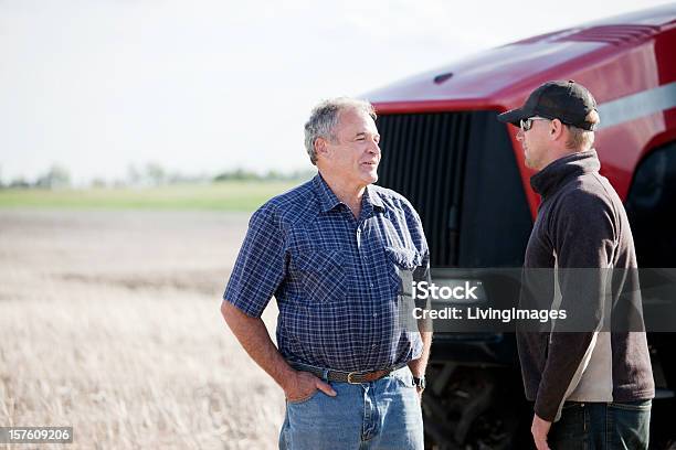 Farming Stock Photo - Download Image Now - Farmer, Discussion, Talking