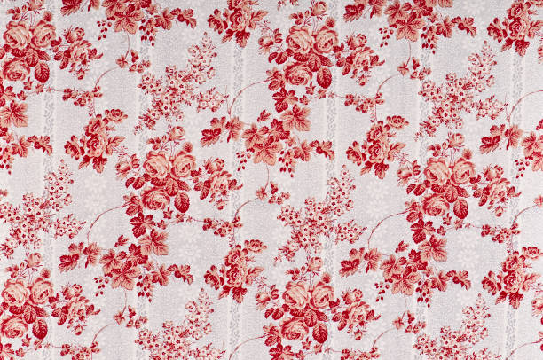 istock Court Floral Medium Antique Fabric 157609259