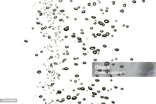 Air Bubbles In Water Stock Photo - Download Image Now - Carbonated Water, Bubble, Natural Gas