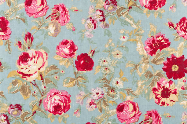 istock Halifax Rose Sage Close Up Antique Floral Fabric 157610189