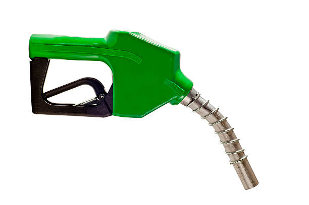 istock Green Gasoline Fuel Pump Nozzle 157610569