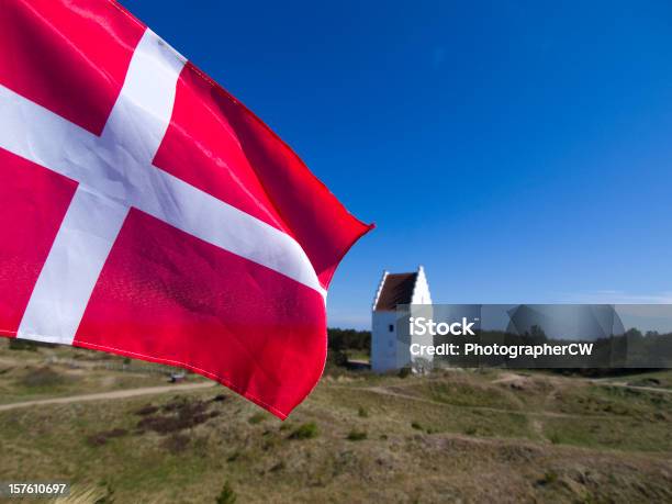 Sabbiaseppellito Chiesa Skagen Danimarca - Fotografie stock e altre immagini di Danimarca - Danimarca, Periodo medievale, Skagen