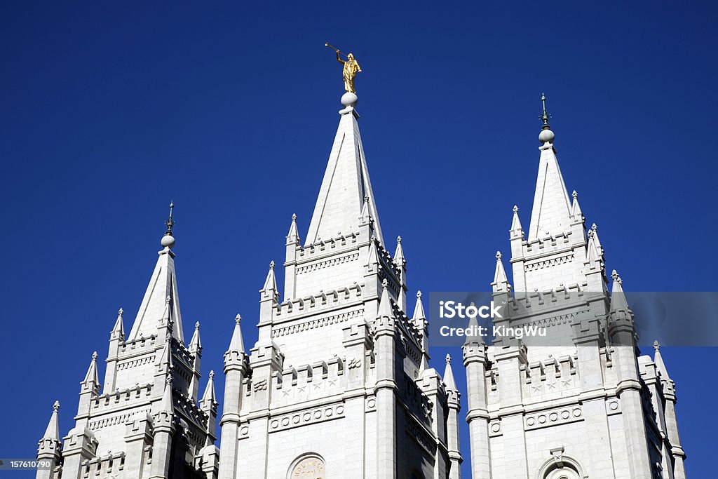 Salt Lake Temple  Mormonism Stock Photo