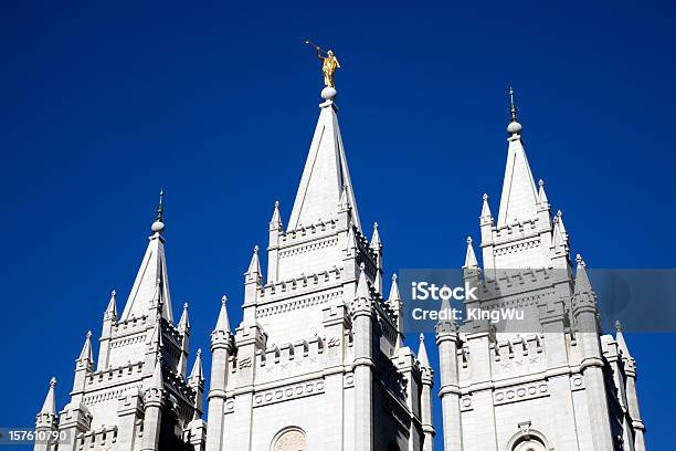 Salt Lake Temple Stock Photo - Download Image Now - Mormonism, Temple - Building, Salt Lake City - Utah