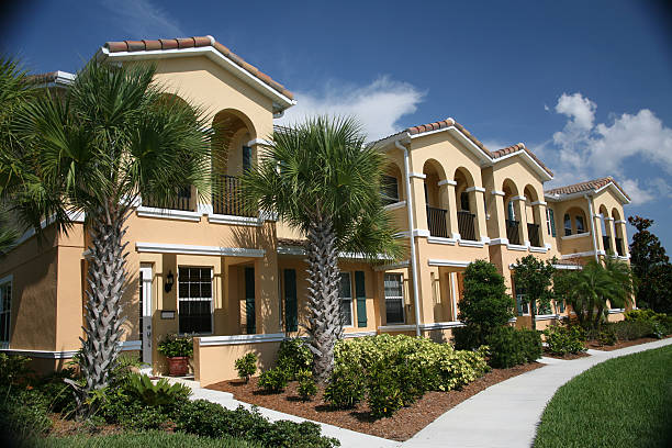 istock Upscale Condominium Neighborhood 157610793
