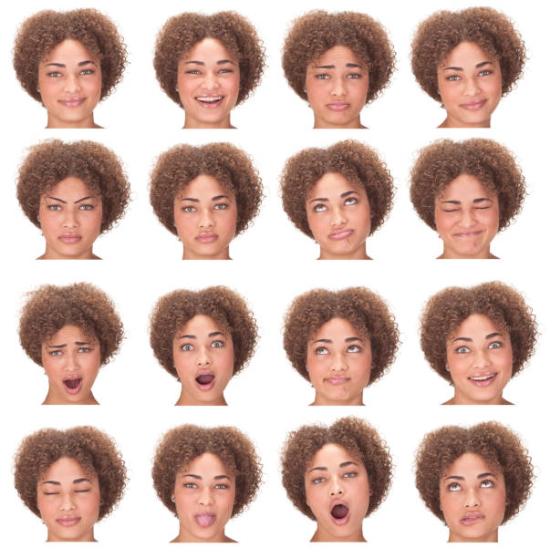 istock long curly hair african girl expression collection isolated on white 157610986