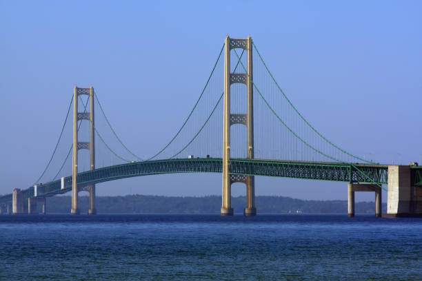 istock Mackinac Bridge in MIchigan 157611218