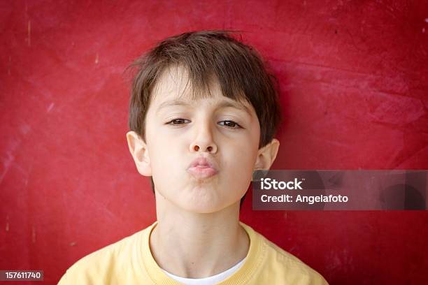 Boshafte Kind Porträt Stockfoto und mehr Bilder von Jungen - Jungen, Farbbild, Fotografie