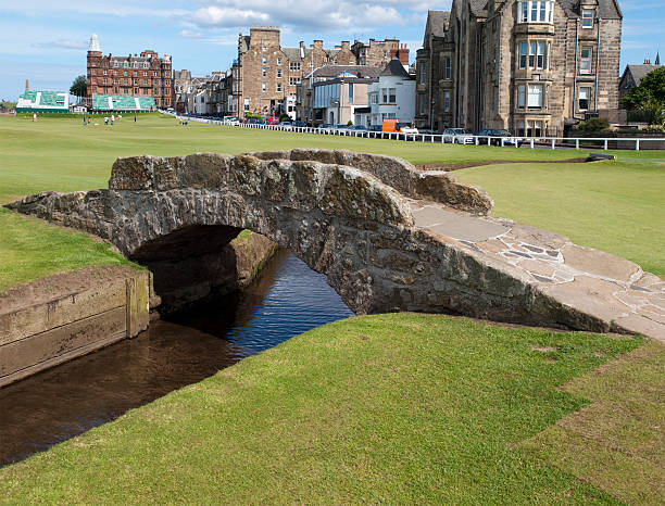 The Swilcan Bridge on the Old Course, St. Andrews