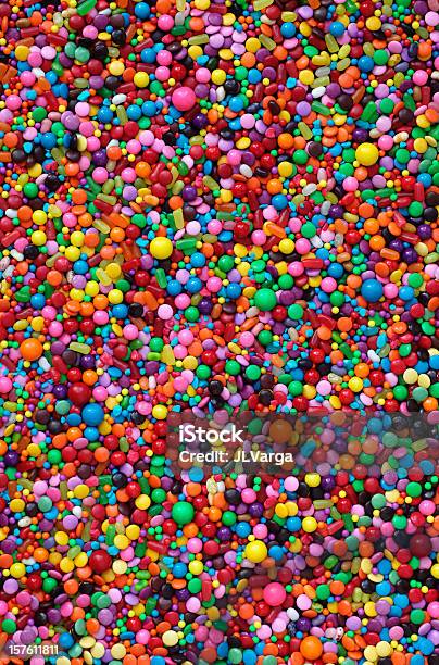 Background Filled With Assorted Colorful Candy Stock Photo - Download Image Now - Pick And Mix, Backgrounds, Candy