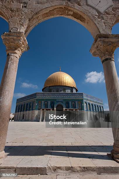 Dome Of The Rock Stockfoto und mehr Bilder von Jerusalem - Jerusalem, Kuppeldach, Felsendom