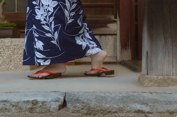 Woman Walking on the Ground