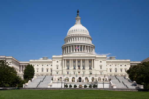 Edificio del Capitolio en Washington DC-Sin personas photo