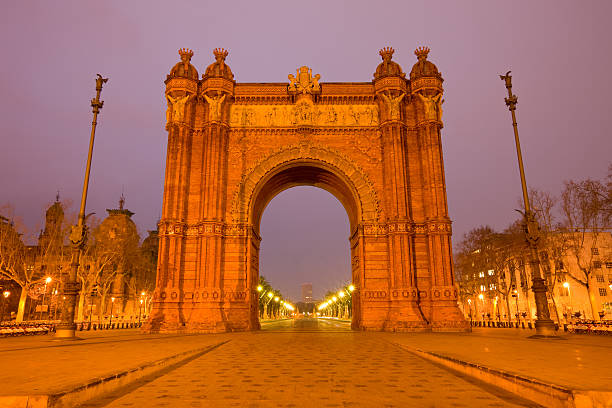 istock Barcelona Spain Arc de Triomf in Parc de la Ciutadella 157612621