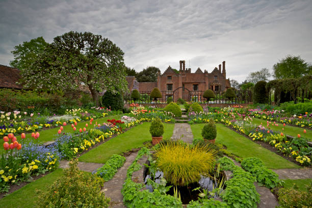 istock Tulip Gardens under stormy skies 157612879